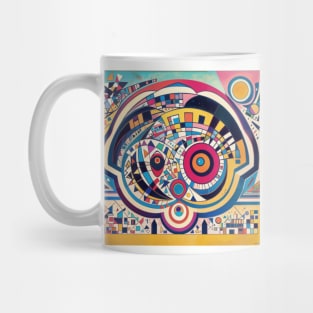 Cute Puppy Kandinsky Mug